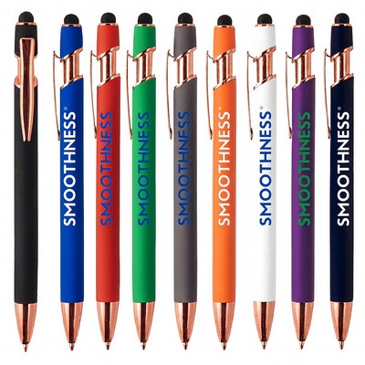 Rose Gold Velvet-Touch VC Stylus Pen